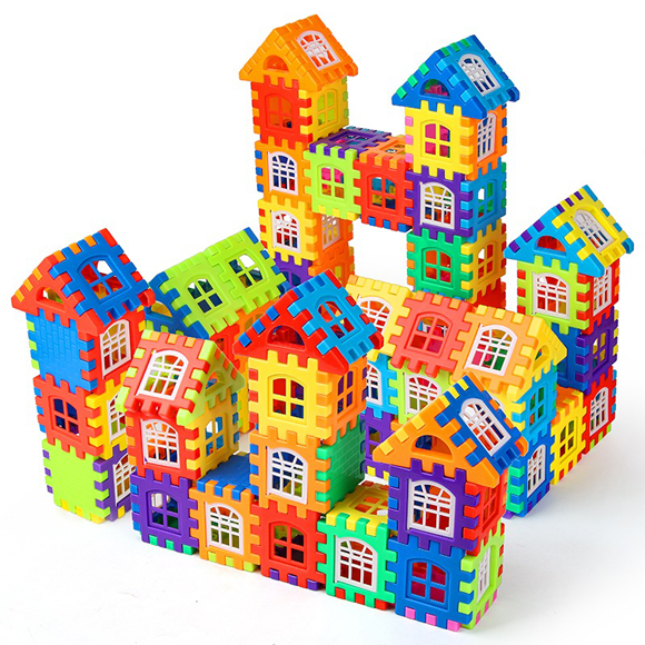 Plastic building blocks